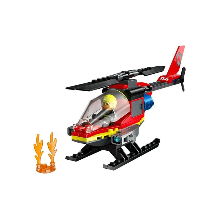 Конструктор LEGO City "Пожарный вертолет" (60411) - Boxette Shop